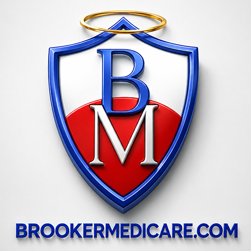Brooker Medicare 3D Logo